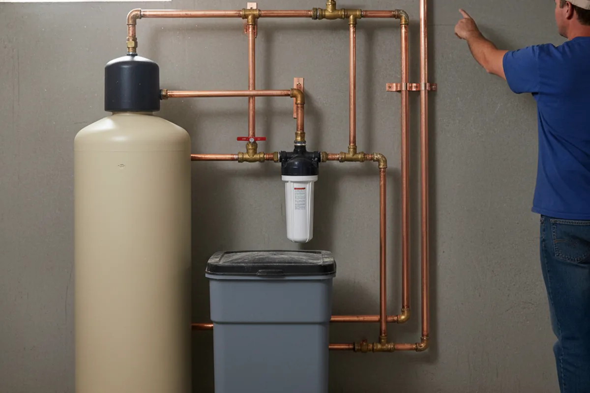 Whole-house water treatment system installed in Makanda